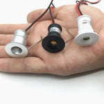 petit spot led encastrable 12v dimmable aluminium rond moderne vitrine