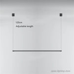 lampe suspendue moderne minimaliste 120cm noir ajustable salon chambre étude
