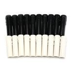 bouchons bouteille blanc noir mat opaques modernes set deco 10 pieces