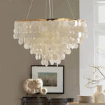 Suspension lumineuse moderne élégante blanc doré translucide clips câbles pendentif chambre