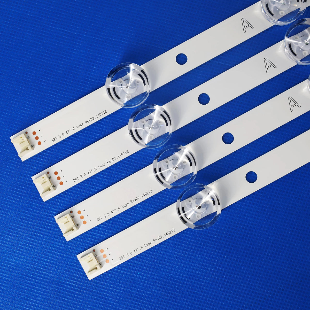 bandes led blanc modernes adhésives connecteurs électriques 47 pouces nouvelle 98cm 094v aluminium