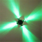 applique murale led moderne argentée projecteurs minimaliste mur fixé interrupteur bouton