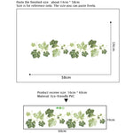 autocollants muraux feuilles vigne vert clair rustique décoration intérieure moderne chambre salon résistants eau