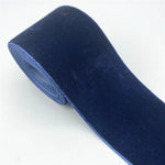 ruban velours couleur unie opaque classique polyester pouces décoration mariage emballage cadeau artisanat