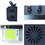lampe stroboscopique led 100w rgb sans télécommande noir moderne disco scène