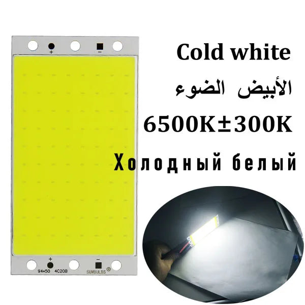 Panneau led blanc jaune orange mat moderne 94mm 78mm différents