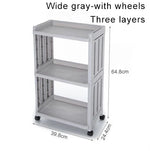 chariot rangement blanc moderne plateaux roulettes support cuisine respectueux environnement