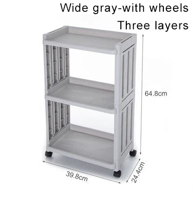 chariot rangement blanc moderne plateaux roulettes support cuisine respectueux environnement