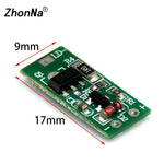 circuit imprimé électronique vert composants led 17mm 9mm opacité pcb constante tension 350mA