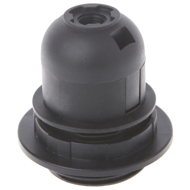 socle lampe e27 noir blanc moderne adhésif plafonnier suspension rond lisse opaquet fixe base
