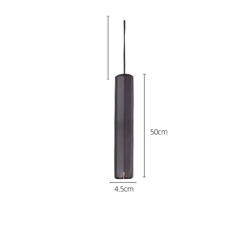 lampe suspendue or rose moderne facettes géométriques câble noir chambre salon