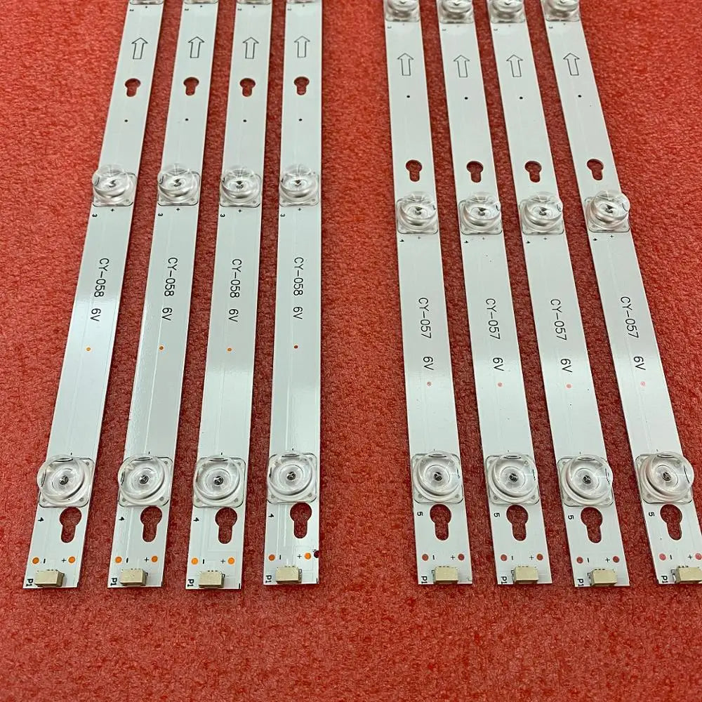 bandes led blanc modernes fonctionnelles marquages polarité tension série logo