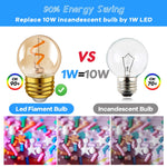 ampoule led filament spirale dorée vintage 220v e27 2200k 25000h dorée opaquée 40x60mm