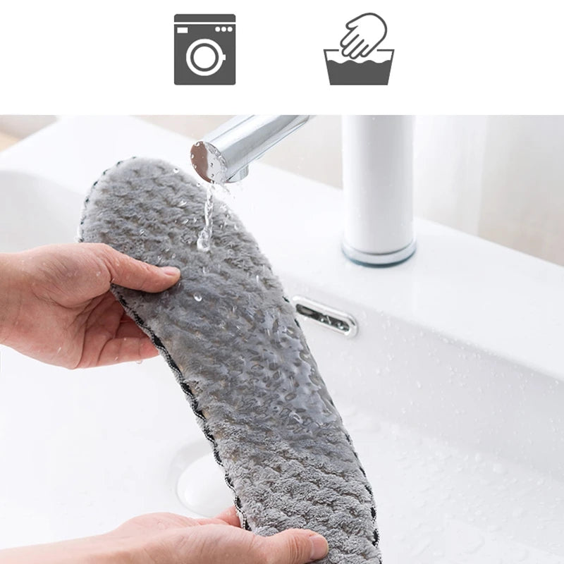 coussin toilette auto adhésif coton tissé motifs gris moderne respectueux environnement