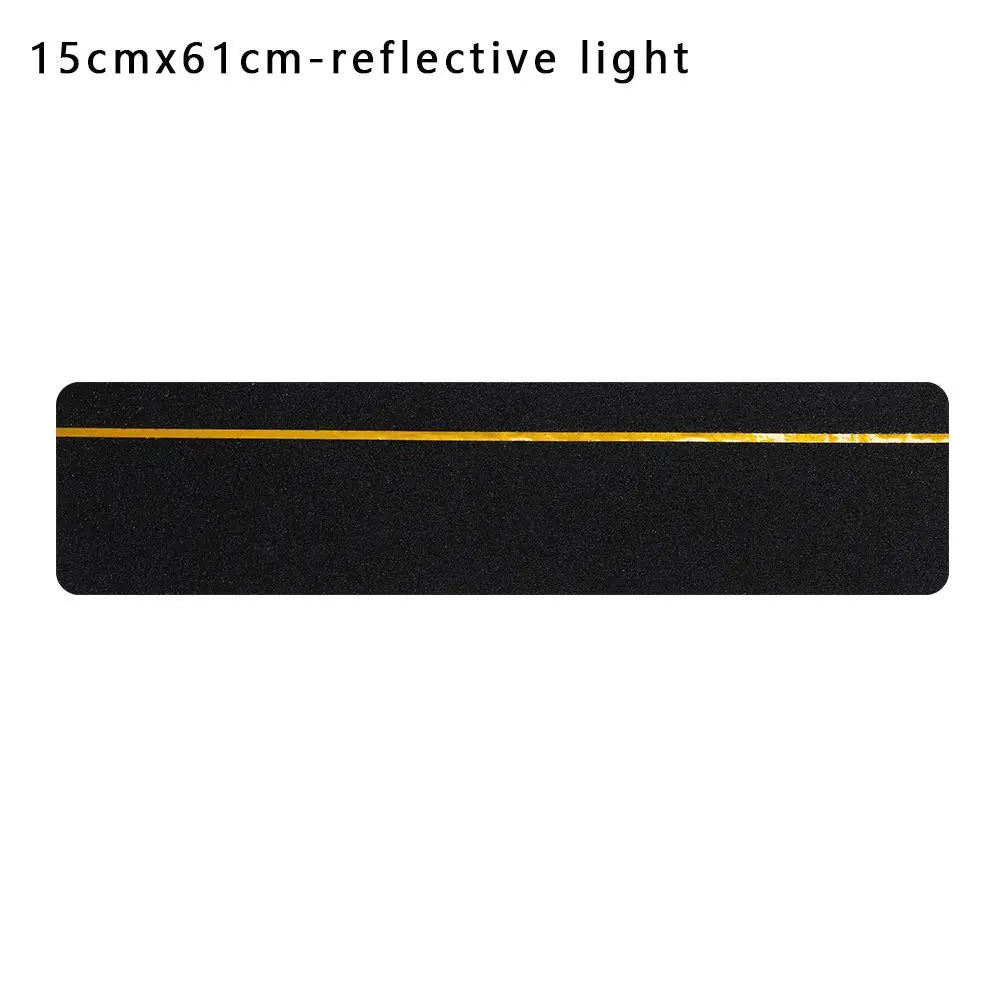 bandes antidérapantes adhésives noires transparentes lumineuses sécurités utilitaires granuleuses.reflective
