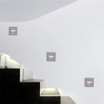 lampe sol moderne led noir gris blanc 85cm 85cm 5cm ventilation