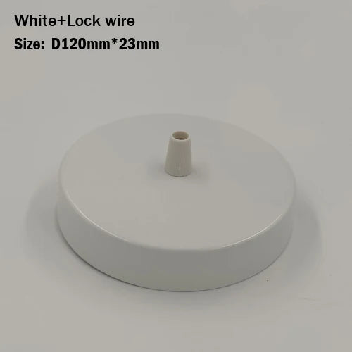 disque suspension moderne blanc noir pendaison lampe mur chinois porte