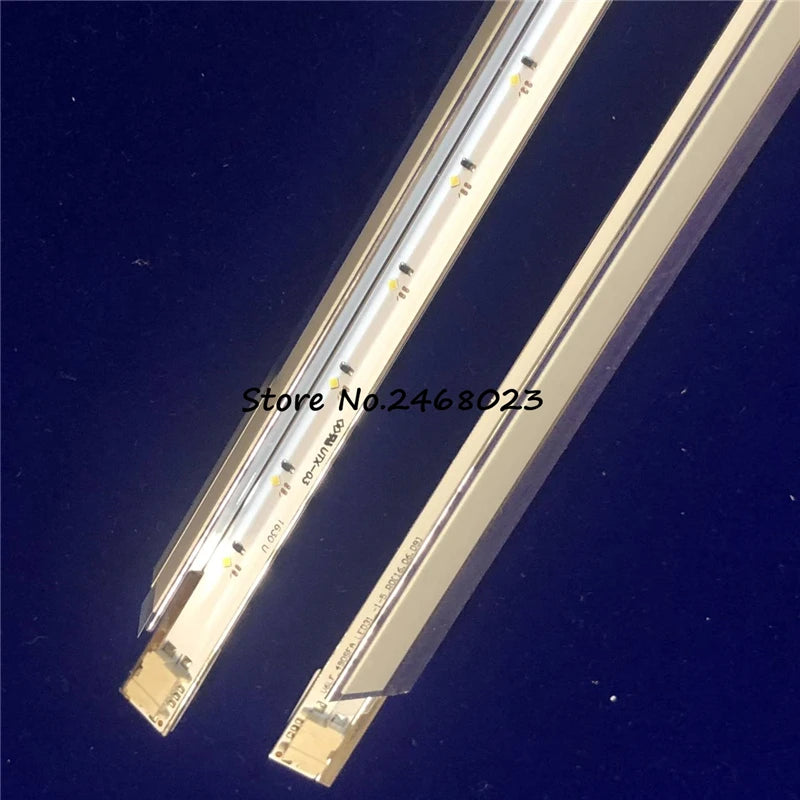 barre led argentée adhésive moderne flux lumineux 2492000cc 32leds 514mm