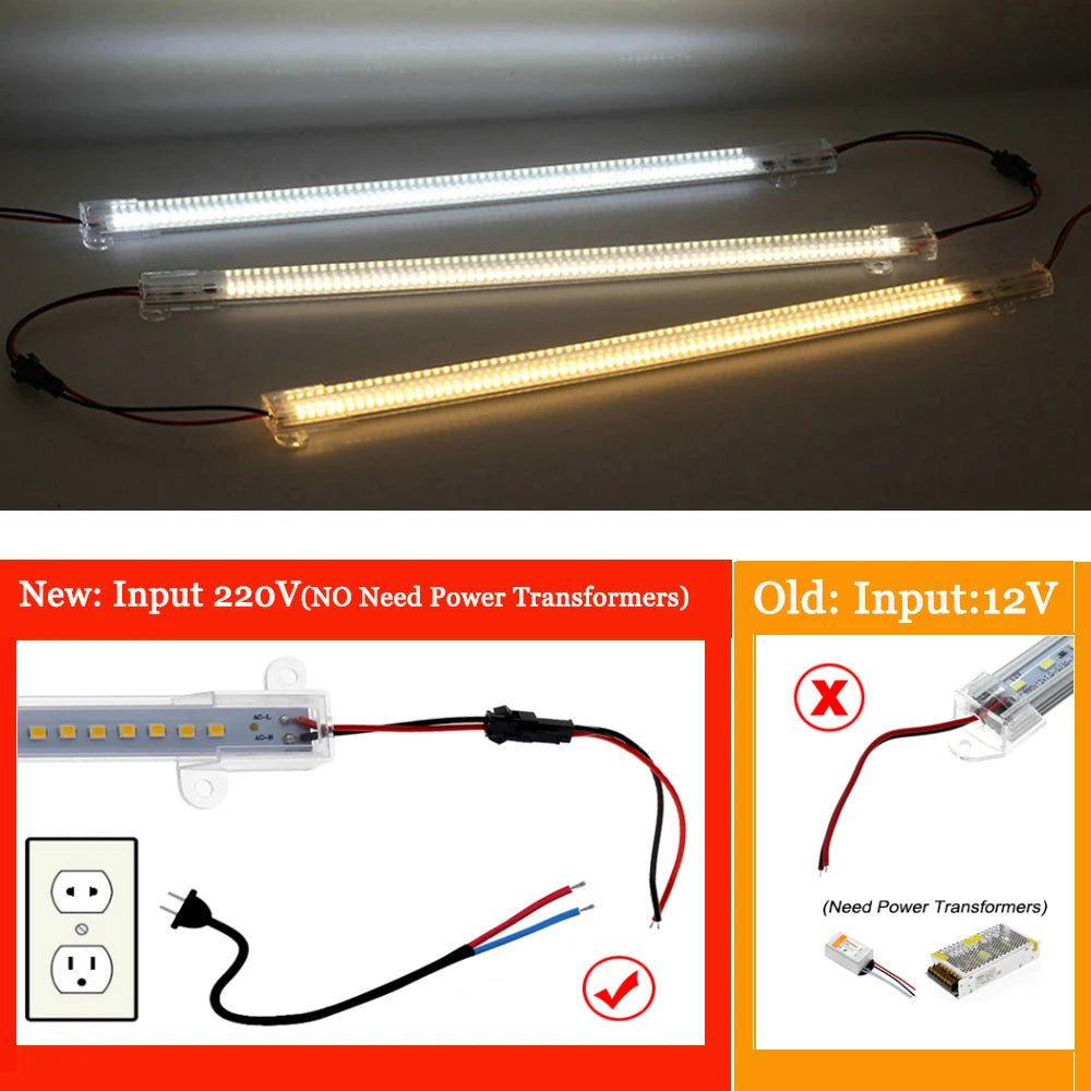 ruban led 72 led 29cm 39cm 49cm blanc blanc chaud neutre modernes