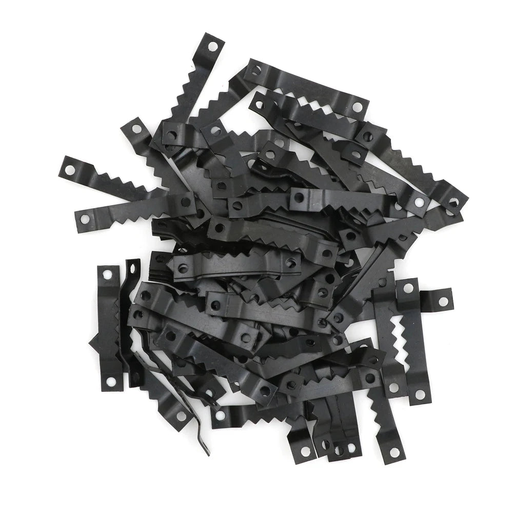 clips fixation or noir rayures horizontales modernes suspension murale