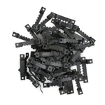 clips fixation or noir rayures horizontales modernes suspension murale