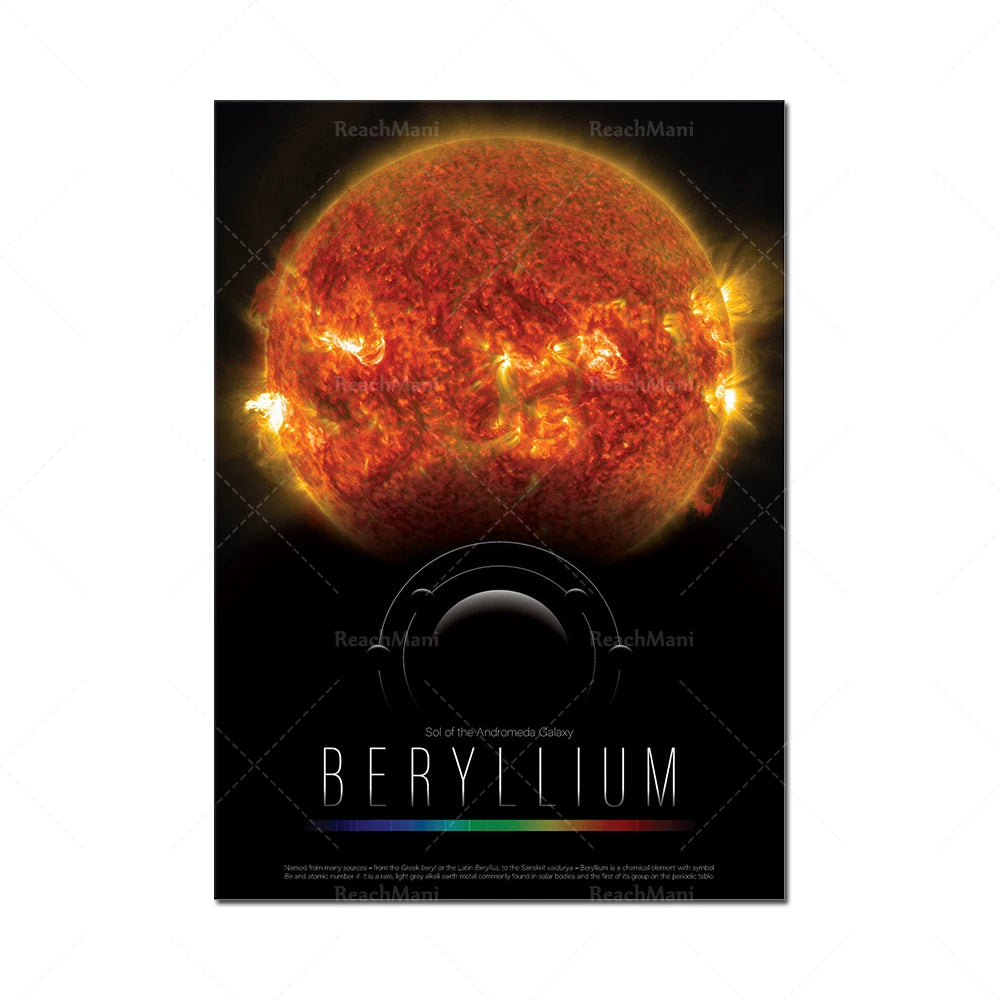 Une image illustrant une vue fascinante du soleil de la galaxie d'Andromède, mettant en valeur les couleurs vibrantes et l'intense activité de cet astre.