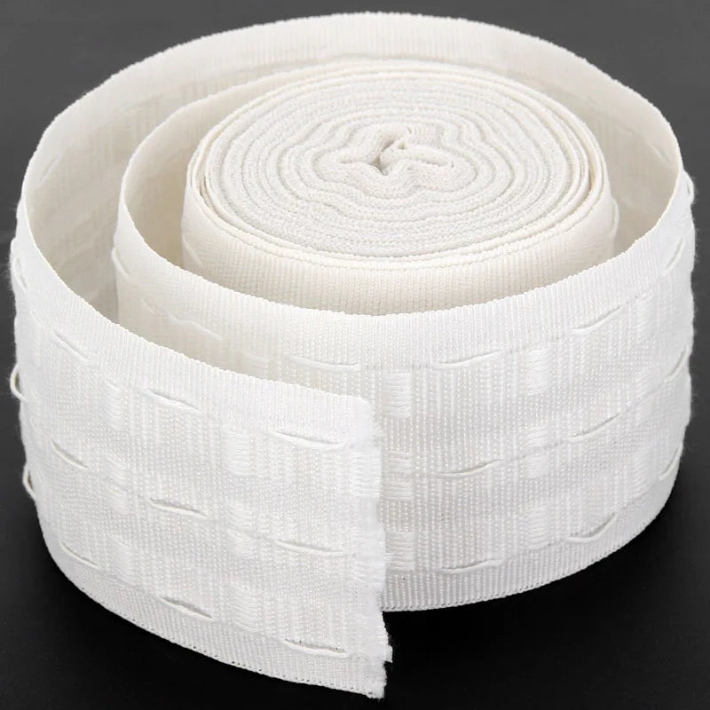 ruban plissé blanc tissé moderne métalliques accessoire rideau 10 mètresversible crochet attache
