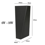 lampe murale moderne led 10w 6w noir doré blanc minimaliste chambre cuisine salle manger