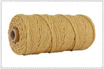corde macramé coton torsadé mm décoration artisanale rustique fait main textile maison