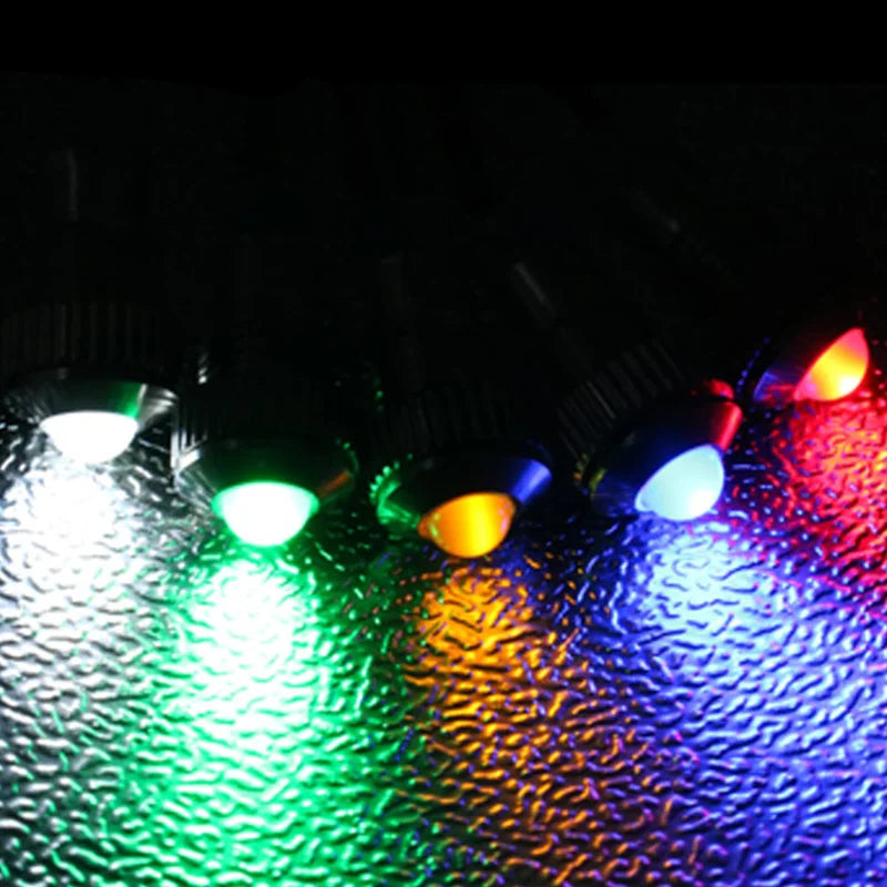 ampoules led 6v 12v 24v 220v vert rouge bleu jaune opaques modernes câbles