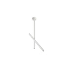 Suspension lumineuse moderne 10W blanc noir 90 260V flux 249 2000 lisse