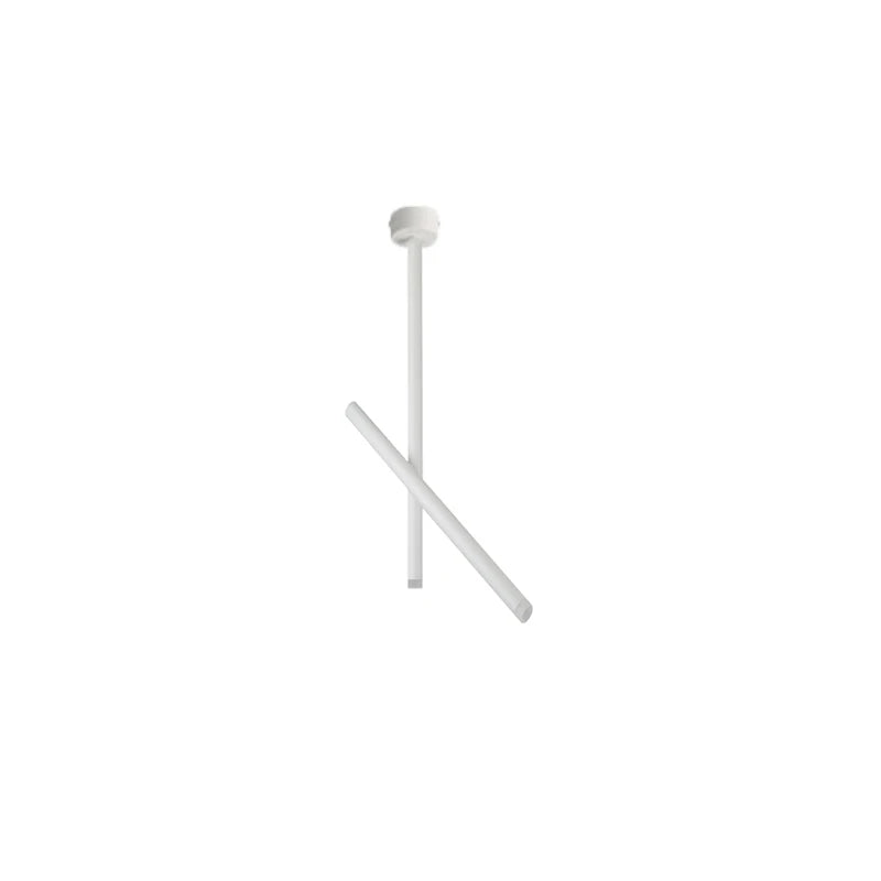 Suspension lumineuse moderne 10W blanc noir 90 260V flux 249 2000 lisse
