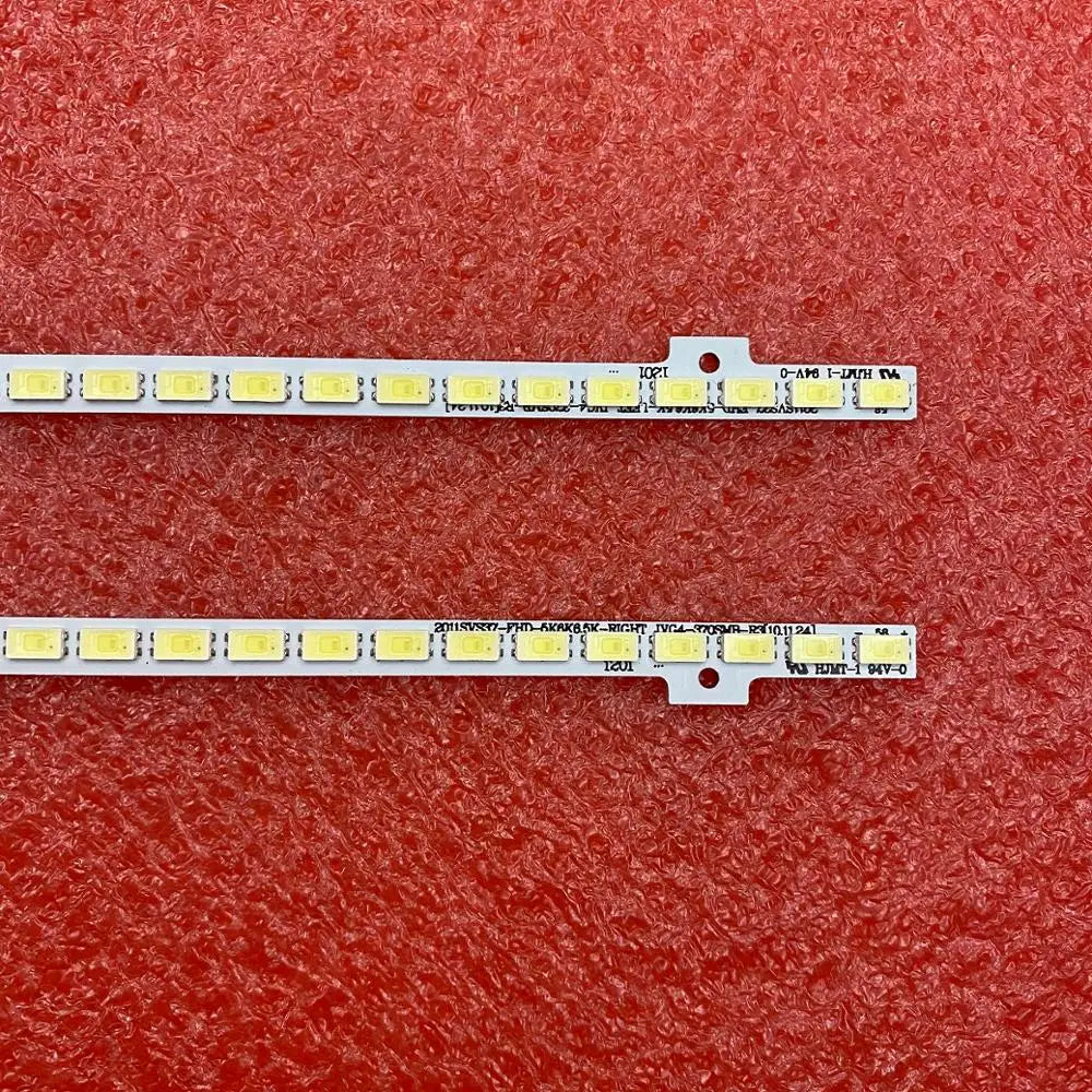 bande lumineuse led blanc moderne aluminium sans cable fixe télévision backlit strip