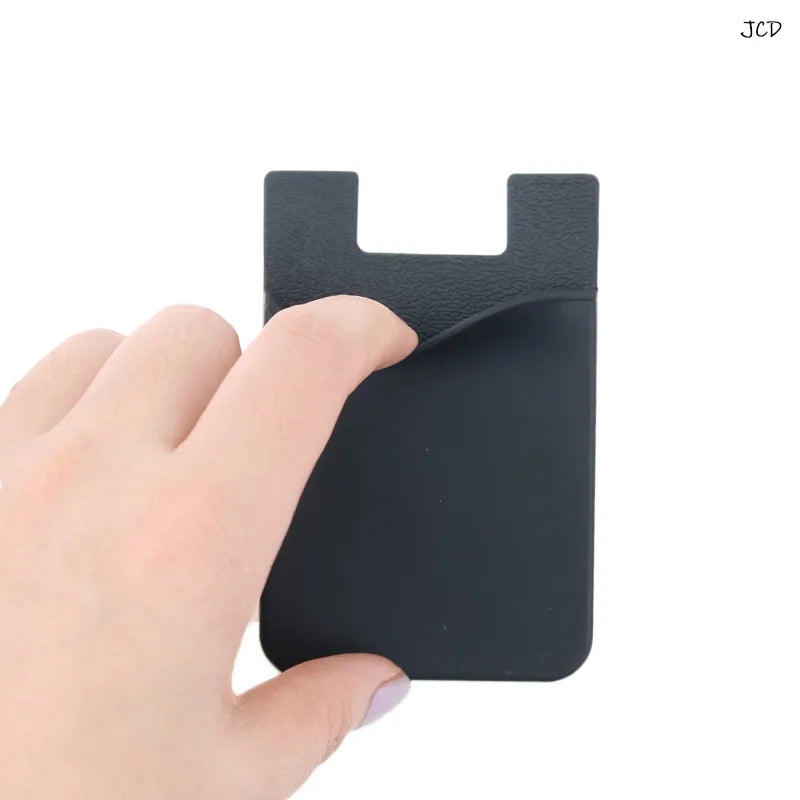 porte cartes smartphone adhésif noir rose orange vert bleu rouge jaune violet pratique moderne