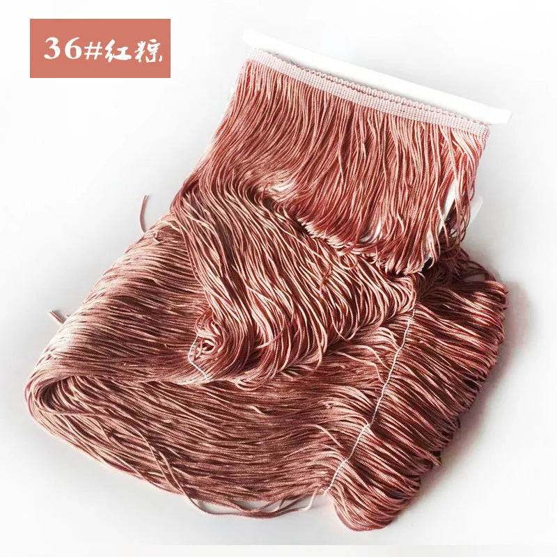 ruban franges rayées orange rouge vert rose texturé opacité vêtement décoration textile maison
