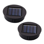 lampe solaire noir moderne panneau solaire led ip65 contemporaine rechargeableextérieur vacances