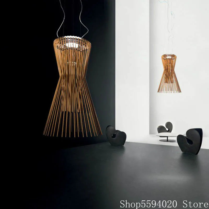 Suspension design italien vert, installation au plafond