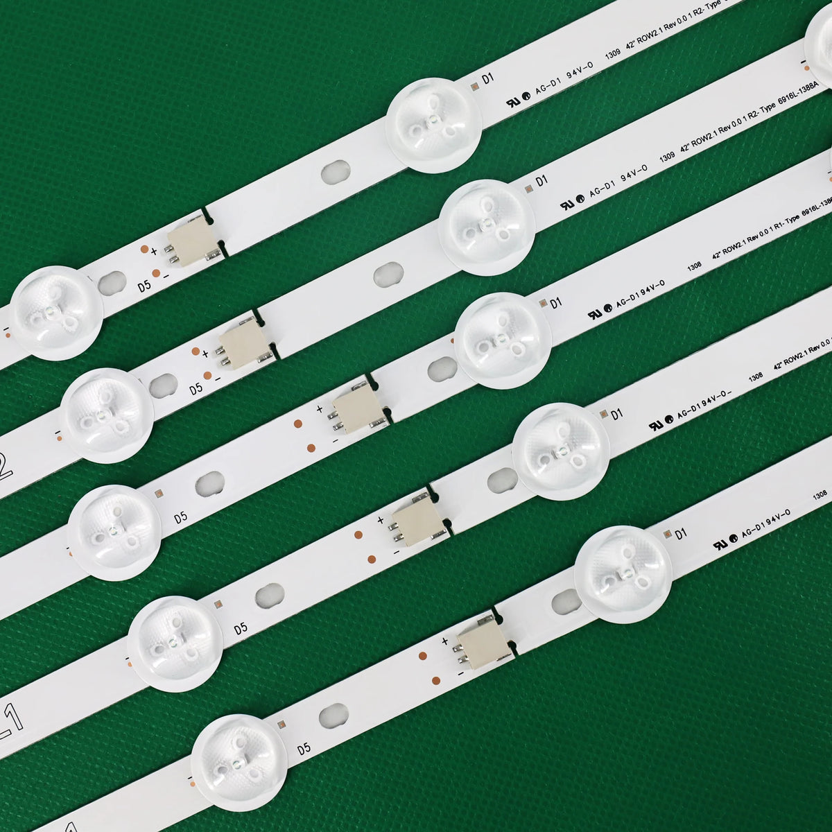 bande lumineuse led blanc moderne connecteurs électriques aluminium led 42 pouces 220v ip standard