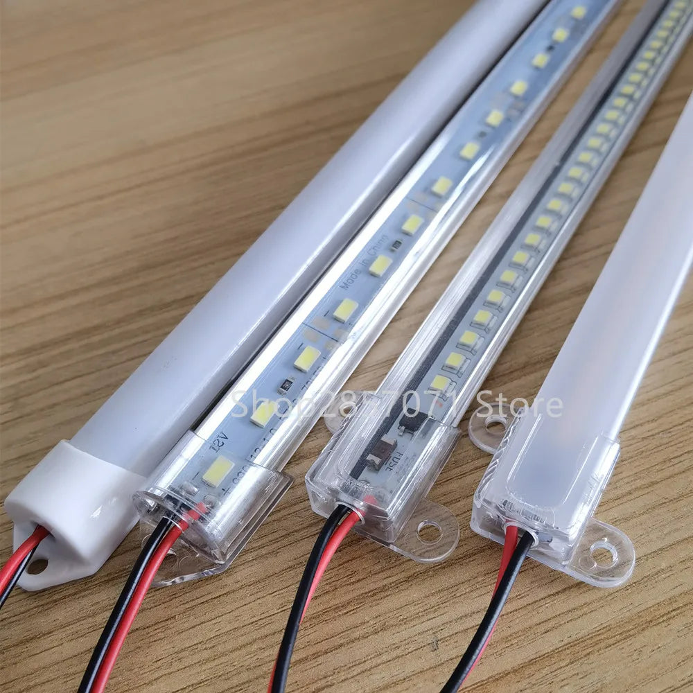 barres lumineuses led alu smd 2835 5630 12v 220v 24v blanc decoration murale maison