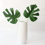 feuilles artificielles vertes plante tropicale branche monstera décoration intérieure décoration extérieure moderne feuilles différentes