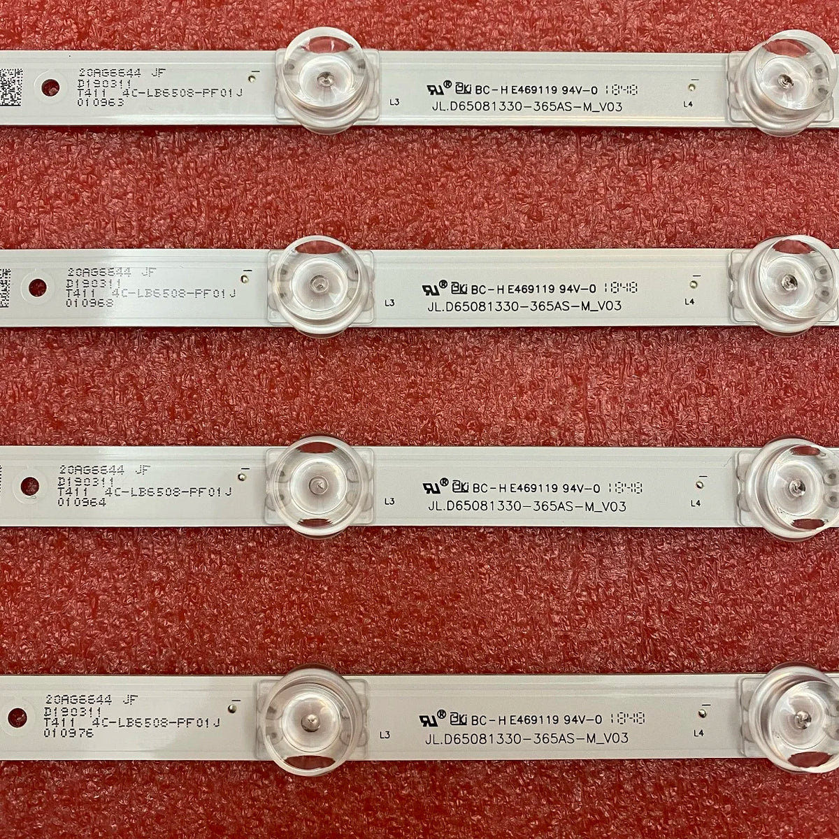 bandes rétroéclairage blanc réutilisable modernes téléviseur sans câble aluminium unique