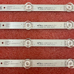 bandes rétroéclairage blanc réutilisable modernes téléviseur sans câble aluminium unique