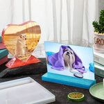 Moule cadre photo coeur pour décoration table
