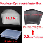 boîte rangement transparente pvc organiser stocker divers objets petits accessoires