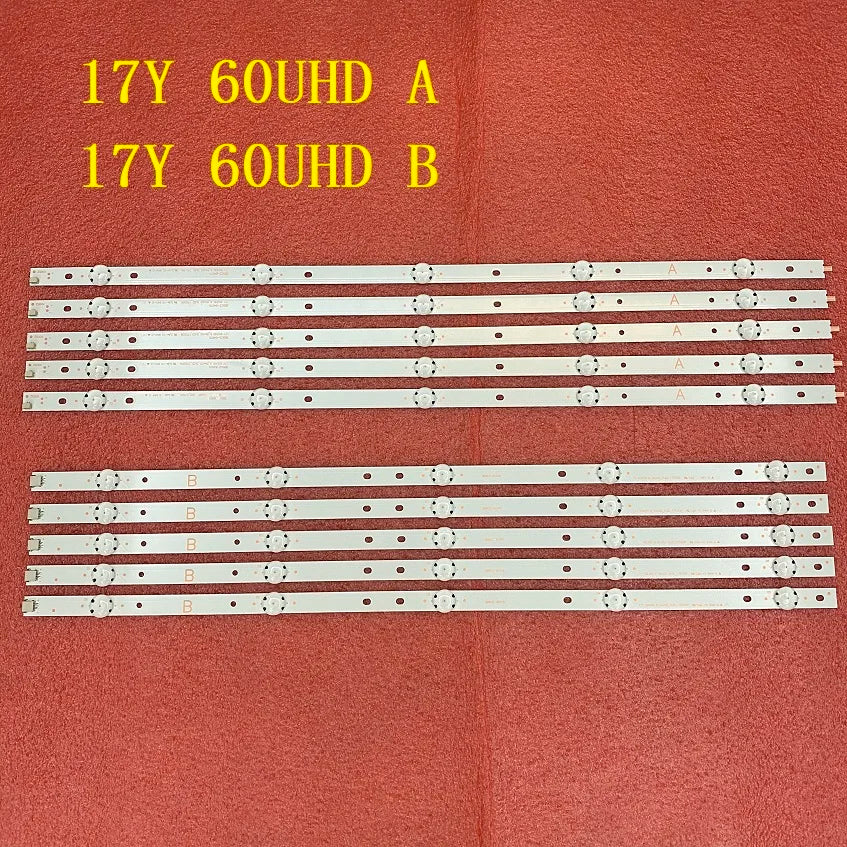 bandes led blanc modernes 10 pcs 1245mm connecteurs électriques