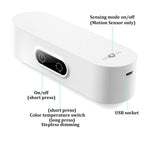 Lampe allumée avec éclairage bleu modifiable pour ambiance intérieure