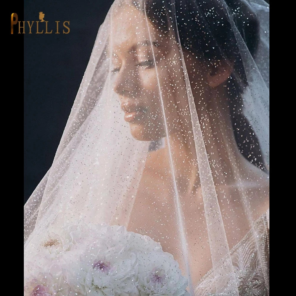 voile mariée blanc pailleté translucide classique peigne femme adultère bridal accessory bridal gown complement