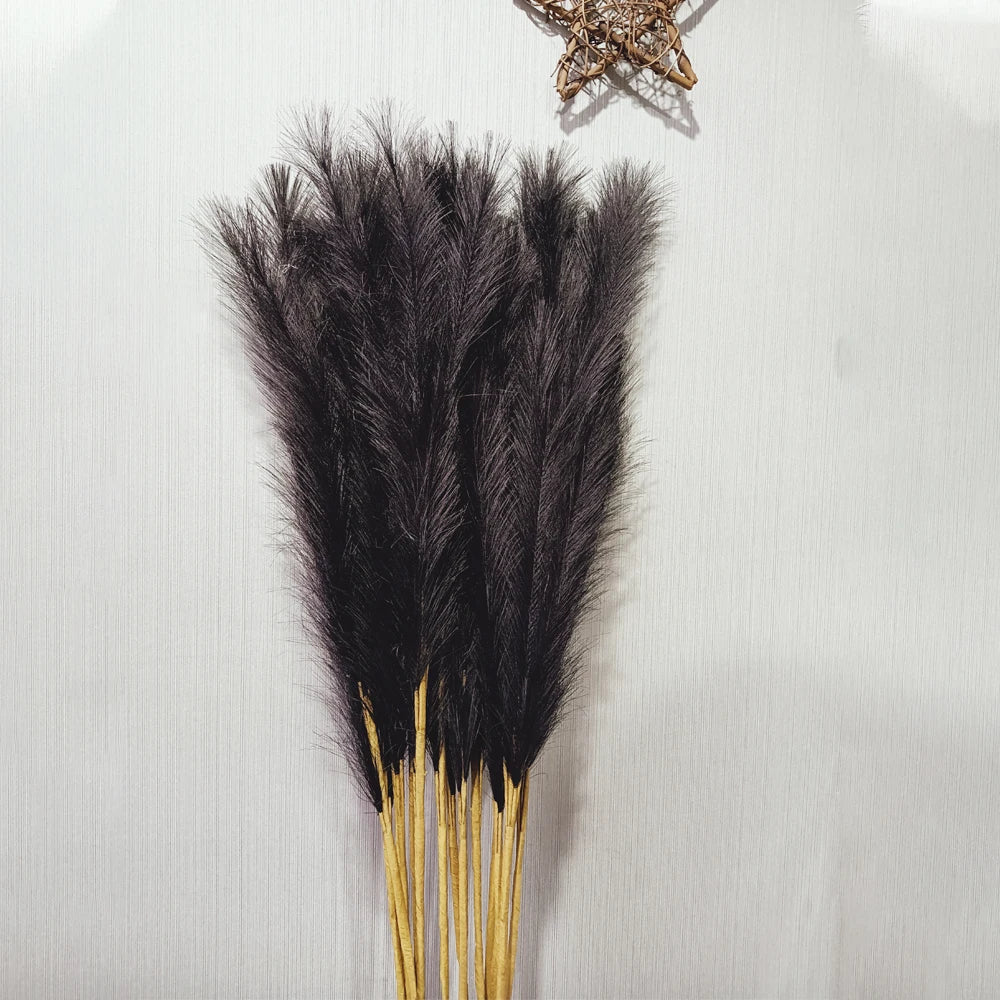 plumes artificielles rustiques décoration table mariage blanc roseclair