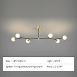 chandelier moderne suspension led 12 lumières blanc doré chambre salon