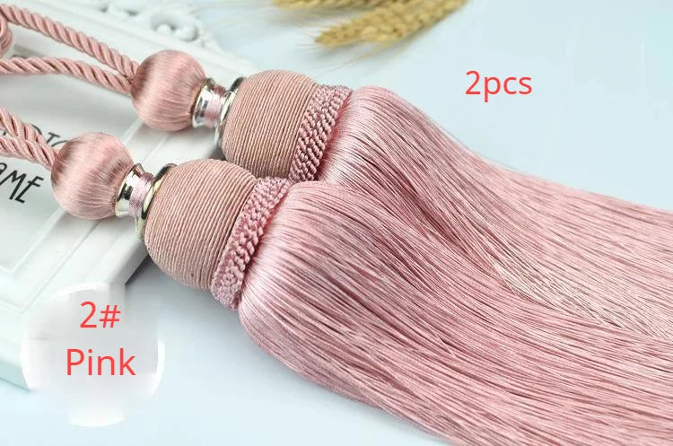 rideau tieback soie synthétique tassel classique moderne accroche fenêtre décoration chambre salon